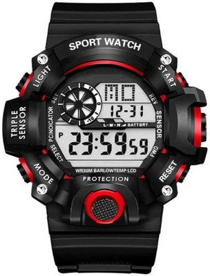 Motugaju Digital Sports Day and Date Display Multicolor Dial Digital Watch  - For Men