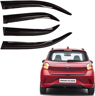 AUTO ZIGMO For Front, Rear Wind Deflector(Tinted HYUNDAI Grand I10 Nios Asta 1.2 Kappa VTVT, Grand I10 Nios Asta U2 1.2 CRDi, Grand I10 Nios Era 1.2 Kappa VTVT, Grand I10 Nios Magna 1.2 Kappa VTVT, Grand I10 Nios Magna AMT 1.2 Kappa VTVT, Grand I10 Nios Magna U2 1.2 CRDi, Grand I10 Nios Sportz 1.2 K