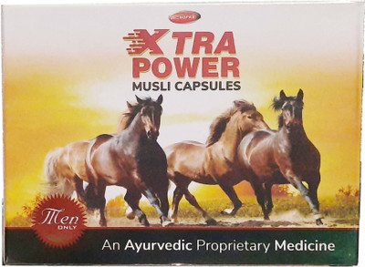 Dr Chopra Xtr Power Musli Capsules 10*2=20 capsules(Pack of 2, 20 Capsules)