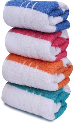 shree shyam veg enterprises Cotton 300 GSM Hand Towel(Pack of 4)