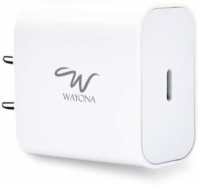 Wayona 20 W Qualcomm 3.0 3 A Wall Charger for Mobile(White)