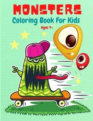 Monsters Coloring Book for Kids(English, Paperback, Wilrose Philippa)