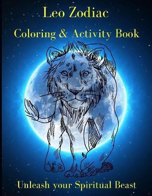 Leo Zodiac Coloring & Activity Book(English, Paperback, Read Melinda)