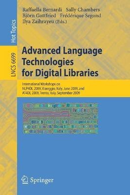 Advanced Language Technologies for Digital Libraries(English, Paperback, unknown)