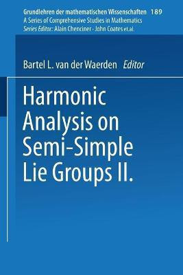 Harmonic Analysis on Semi-Simple Lie Groups II(English, Paperback, Warner Garth)
