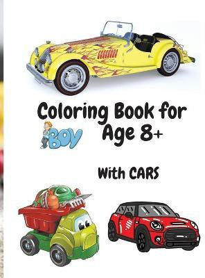 Coloring Book for Boys with Cars Age 8+(English, Paperback, Karston Julie)