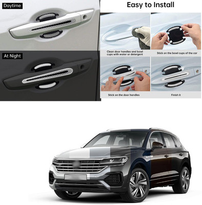 PECUNIA Sticker & Decal for Car(Silver, Black)