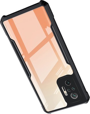 Phone Care Bumper Case for Mi Redmi Note 10 Pro(Black, Transparent, Grip Case, Pack of: 1)