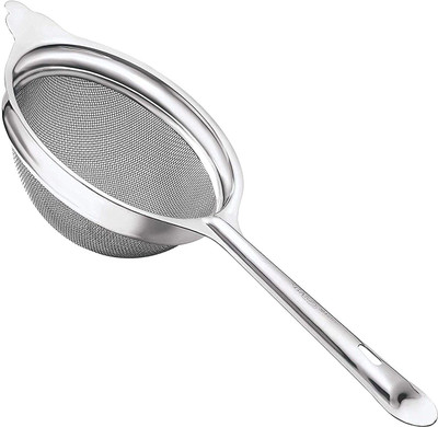 TIARA Sumo 304 Food Grade Stainless Steel Soup & Juice Strainer/Liquid Filter Strainer(Silver Pack of 1)