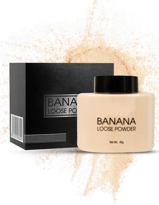 VERGE Banana Loose Mattifying Powder Compact(Beige, 40 g)