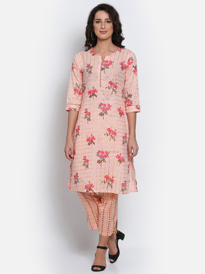 MARC LOUIS Women Kurta Pant Ethnic Jacket Set