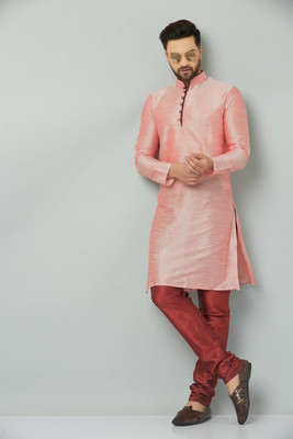 BENSTITCH Men Kurta Churidar Set