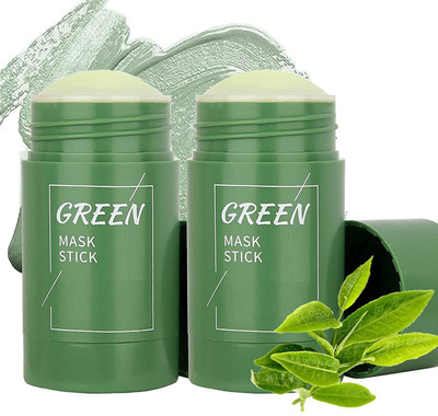 GFSU 100%Best Ultra Soft Original Green Mask Stick Pack Of 2(80 g)