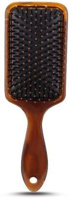 madhu store Hair Brush with Nylon Bristle, All-Purpose, Colors May Vary (144 Shell)