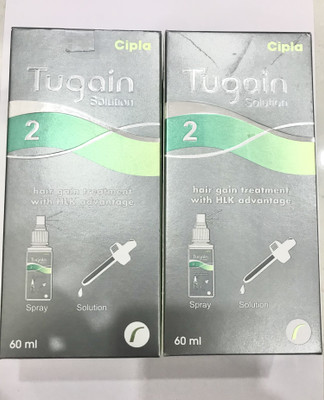 Cipla Tugain 2 Solution Liquid(2 x 60 ml)