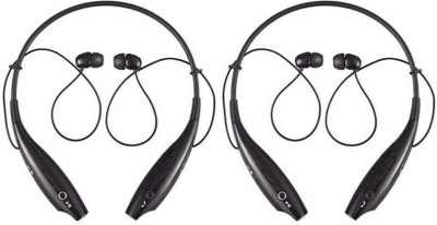 M Mapon Fashion MF-730 Portable Wireless With Mic Bluetooth Headset(Black, In the Ear)