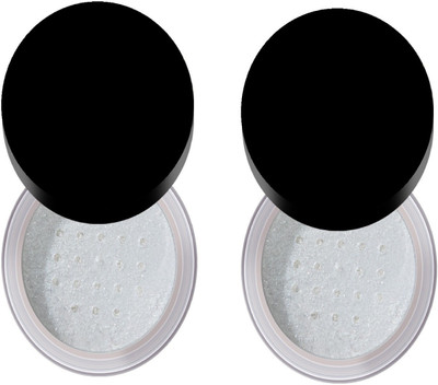 THTC Best Quality Face and Body Shimmer Combo (White Coin) Highlighter Pack Of 2 Highlighter(White)