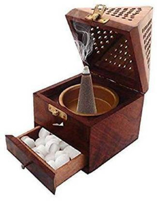 NextNewBetter Wooden Incense Holder(Brown)