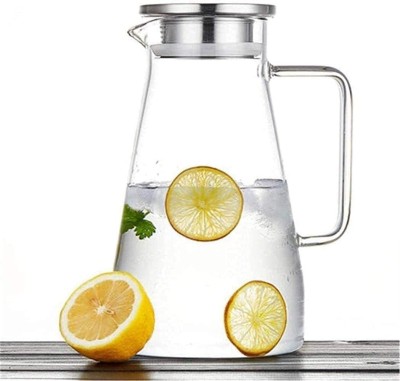 CrystalMart 1.8 L Glass Water Jug