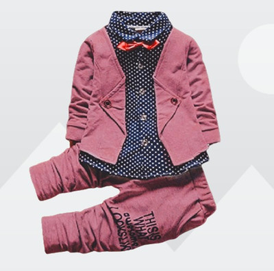 WinsWorld Baby Boys & Baby Girls Party(Festive) Waistcoat Pant(Pink)