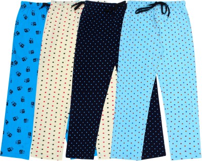 DIAZ Track Pant For Boys & Girls(Multicolor, Pack of 4)