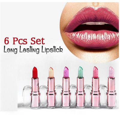 REIMICHI Long Lasting Moisturizer Jelly Crystal Multi Shades Stain Gloss Lipstick(MULTI COLOR, 7.6 g)