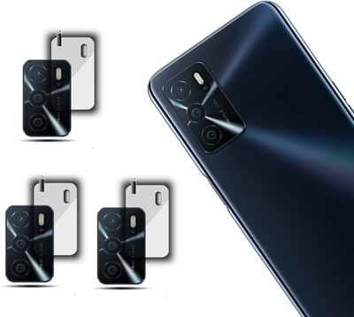EZGER Back Camera Lens Glass Protector for OPPO A16(Pack of: 3)