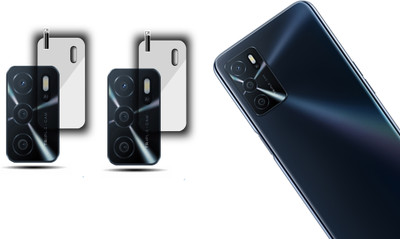 EZGER Back Camera Lens Glass Protector for OPPO A16(Pack of: 2)