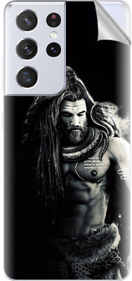 Snooky Samsung Galaxy S21 Ultra 5G Mobile Skin(Black)
