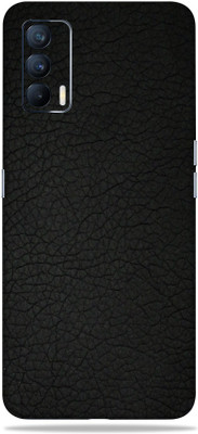 LAMHA Realme X7 Mobile Skin(Ultra Super Black Leather With High Matte Finish.)