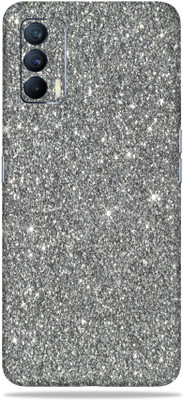 Jeeva Creation Realme X7, real me x 7 Mobile Skin(Ultra Super Grey Glitter Skin With High Matte Finish.)