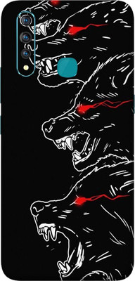 AsSkin Vivo Z1 Pro, vivo z1pro Mobile Skin(Ultra Super Angry Wolf With High Matte Finish.Skin..)