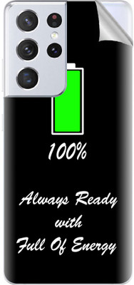 Snooky Samsung Galaxy S21 Ultra 5G Mobile Skin(Black)