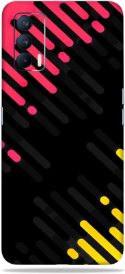 LAMHA Realme X7 Mobile Skin(Ultra Super Abstract Lines With High Matte Finish.)