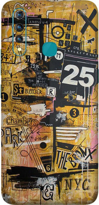 AsSkin Vivo Z1 Pro, vivo z1pro Mobile Skin(Ultra Super Multicolor Graffiti With High Matte Finish.Skin..)