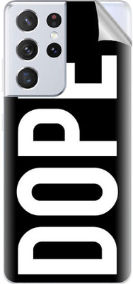 Snooky Samsung Galaxy S21 Ultra 5G Mobile Skin(Black)