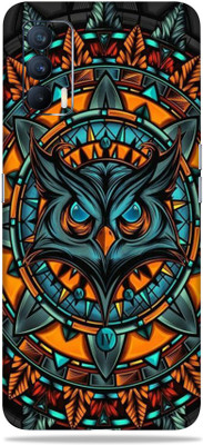 LAMHA Realme X7 Mobile Skin(Ultra Super Mighty Owl With High Matte Finish.)