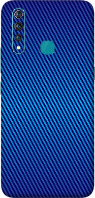BUGGU VIVO Z1 PRO Mobile Skin(Ultra quality Carbon Fiber Blue Skin With High Mattte Finish.)