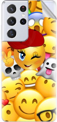 Snooky Samsung Galaxy S21 Ultra 5G Mobile Skin(Yellow)