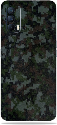 BugguSkin Realme X7, realme x7 Mobile Skin(Ultra Super Military Digital Camouflage Skin With High Matte Finish., Mobile Skin (Back+Side+Camera))