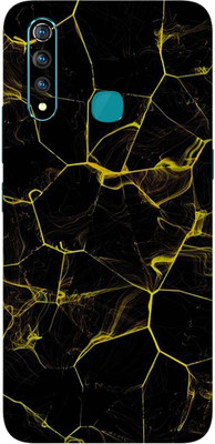 AsSkin Vivo Z1 Pro, vivo z1pro Mobile Skin(Ultra Super Black Abstract With High Matte Finish.Skin..)