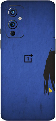 Vcare GadGets OnePlus 9 (5G) Mobile Skin(Black ,Blue)