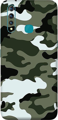 BUGGU Vivo Z1 Pro, vivo z1 pro Mobile Skin(Ultra Super Camouflage Winter Skin With High Matte Finish., Mobile Skin (Back+Side+Camera))