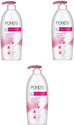 POND's TRIPLE VITAMIN LOTION EACH 275ML TFS PK OF 3(825 ml)