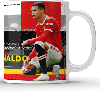 Unbounded Company Cristiano Ronaldo CR7 Latest Edition Ceramic Coffee Mug(325 ml)