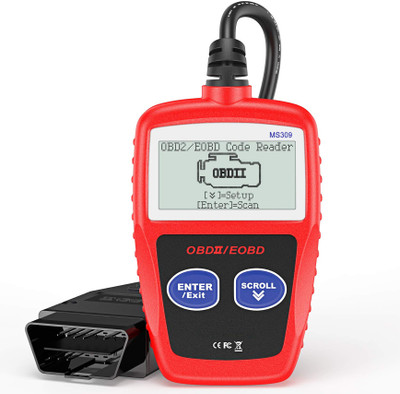 SellRider Advance feature MS309 Universal Car USB OBDII Scanner Error key pin Code Reader Scan Tool OBD2 wired Car Diagnostic Scanner OBD Reader OBD Reader