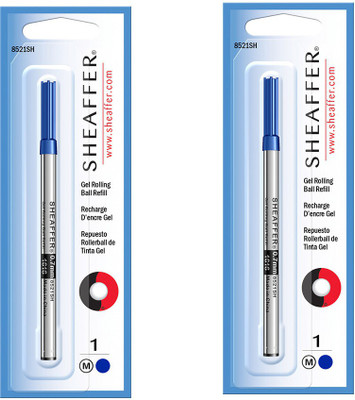 SHEAFFER ROLLER BALL COLOUR FOR AWARD Refill(Pack of 2, Ink Color - Blue)