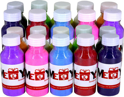 ME&YOU Pack of 20 Rangoli Powder(Multicolor)