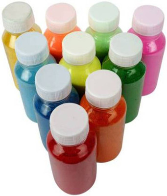 Devsadan Pack of 10 Rangoli Powder(Multicolor)