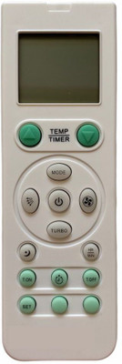 Piyush REMOTE NO 102 FOR SPLIT AC COMPATIBLE TO VOLTAS/VIDEOCON SEND REMOTE PHOTO 9822247789 WHATSAPP VERIFICATION Remote Controller(Grey)